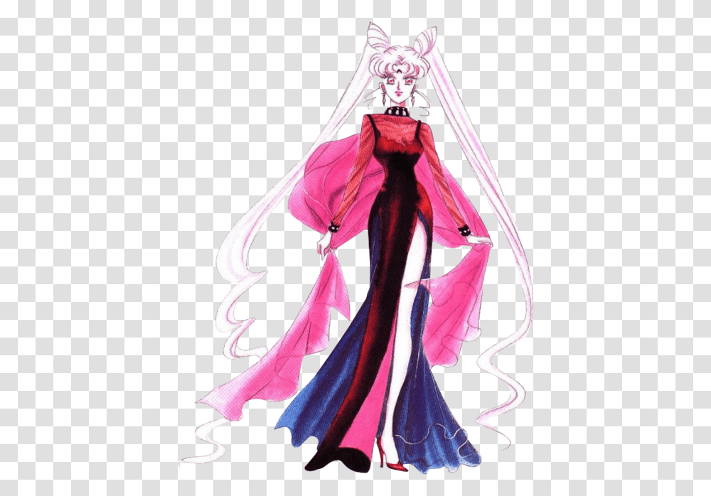 Black Lady Sailor Moon Black Lady Outfit, Fashion, Person, Robe Transparent Png