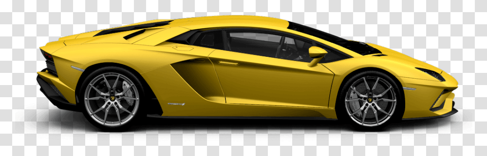 Black Lamborghini Side, Car, Vehicle, Transportation, Automobile Transparent Png