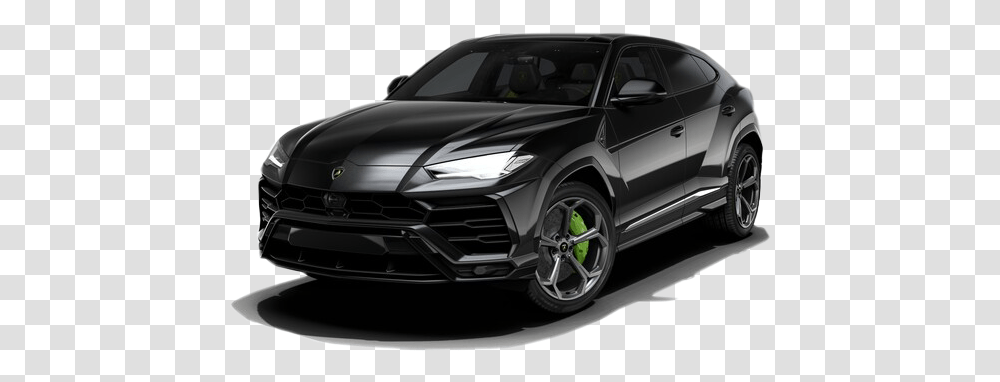 Black Lamborghini Urus Price, Car, Vehicle, Transportation, Automobile Transparent Png