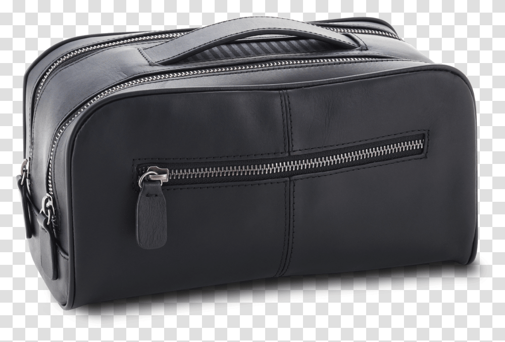 Black Leather Wash Bag Handbag, Briefcase, Accessories, Accessory Transparent Png