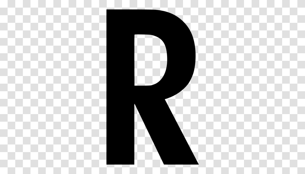 Black Letter R Icon, Gray, World Of Warcraft Transparent Png