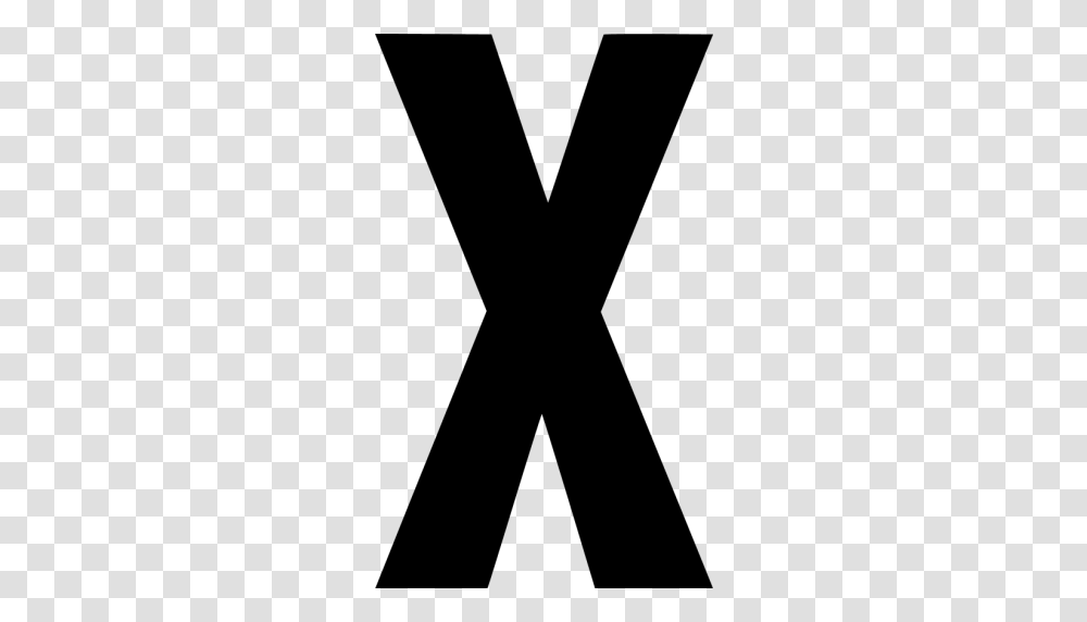Black Letter X Icon, Gray, World Of Warcraft Transparent Png