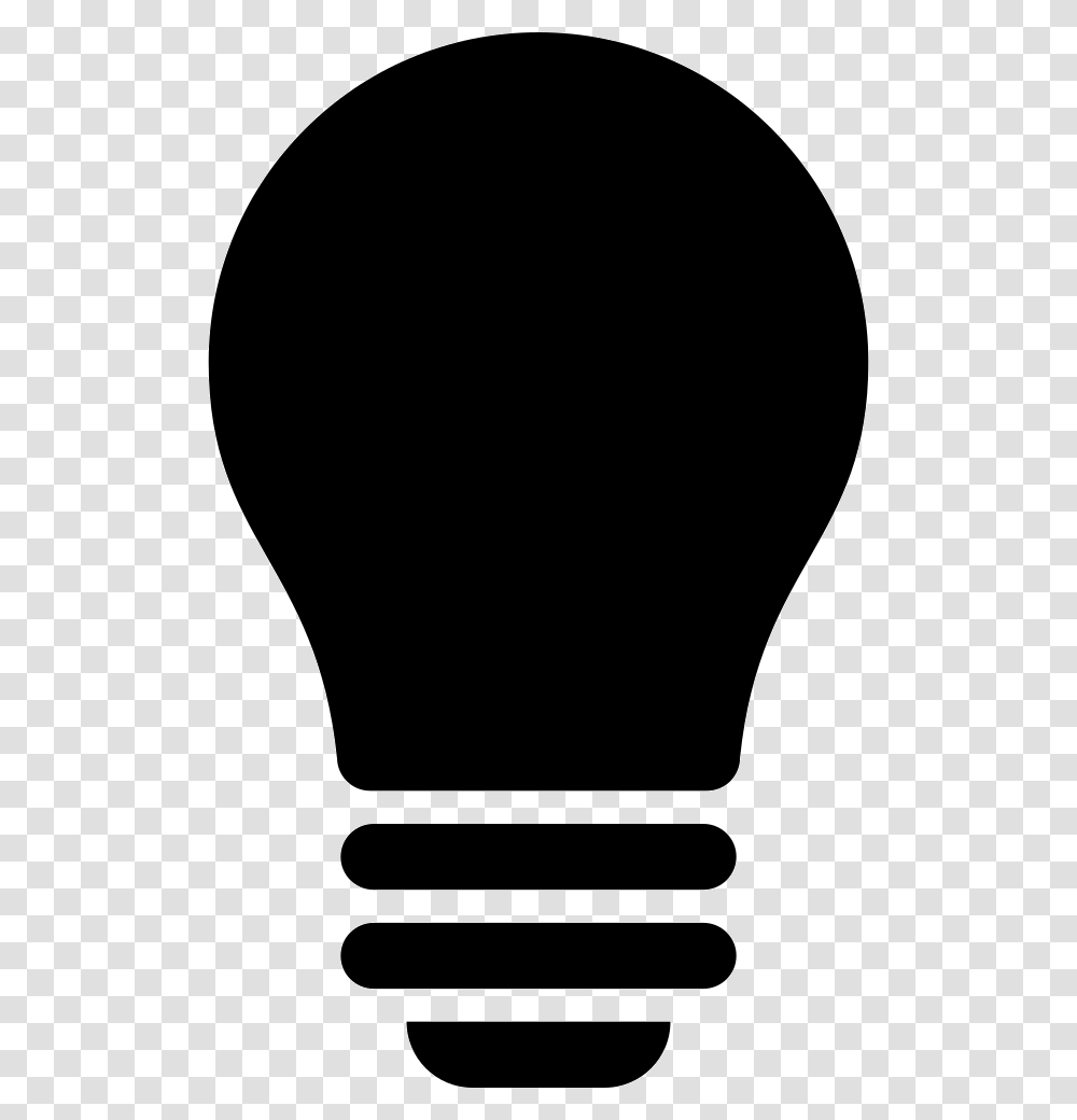 Black Light Bulb Incandescent Light Bulb, Lightbulb, Silhouette Transparent Png