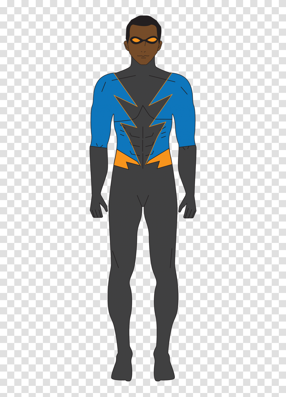 Black Lightning Dc Comics, Sleeve, Long Sleeve, Person Transparent Png