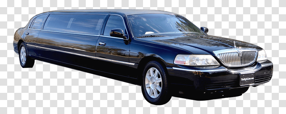 Black Lincoln Town Car Stock Photo Limousine, Sports Car, Vehicle, Transportation, Automobile Transparent Png