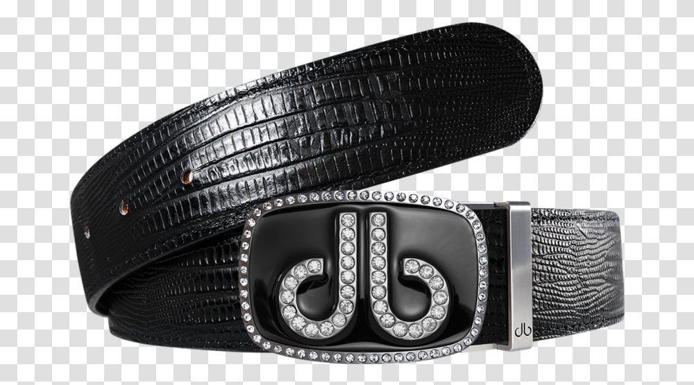 Black Lizard Texture Leather Belt With Black Diamante Belt, Accessories, Accessory, Buckle, Wristwatch Transparent Png
