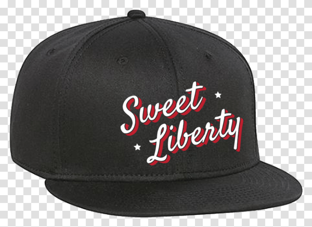 Black Logo Snapback Baseball Cap, Apparel, Hat Transparent Png