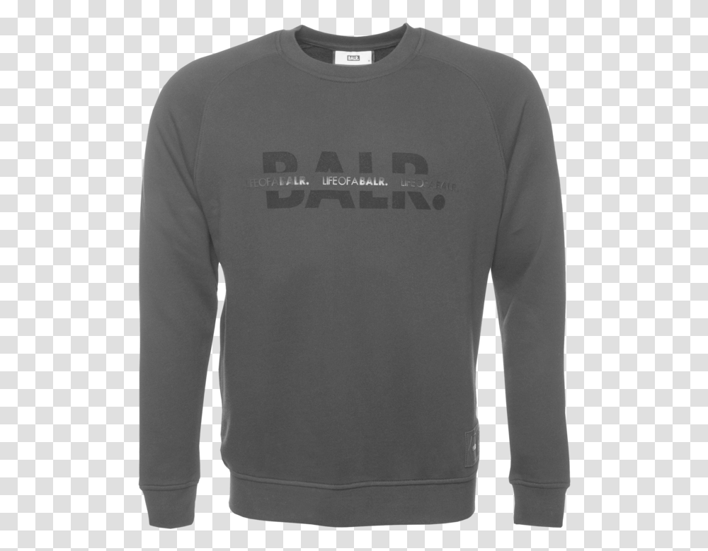Black Long Sleeve Mockup, Apparel, Sweatshirt, Sweater Transparent Png