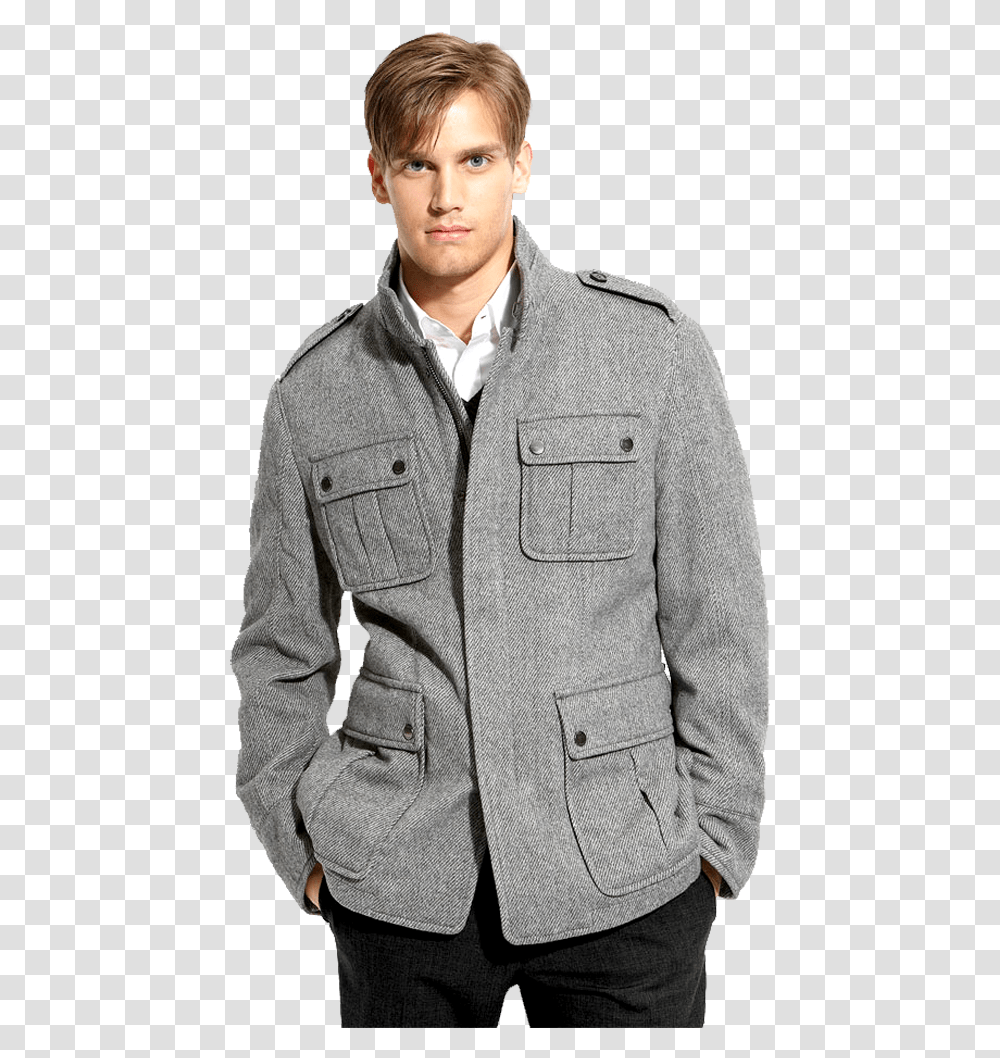Black Male Model, Apparel, Jacket, Coat Transparent Png