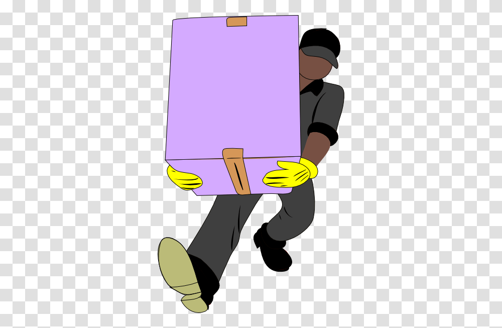 Black Man Carrying Box Clip Art, Reading, Carton, Cardboard, Student Transparent Png