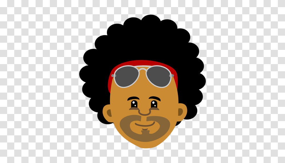 Black Man Head Cartoon, Hair, Sunglasses, Accessories, Accessory Transparent Png