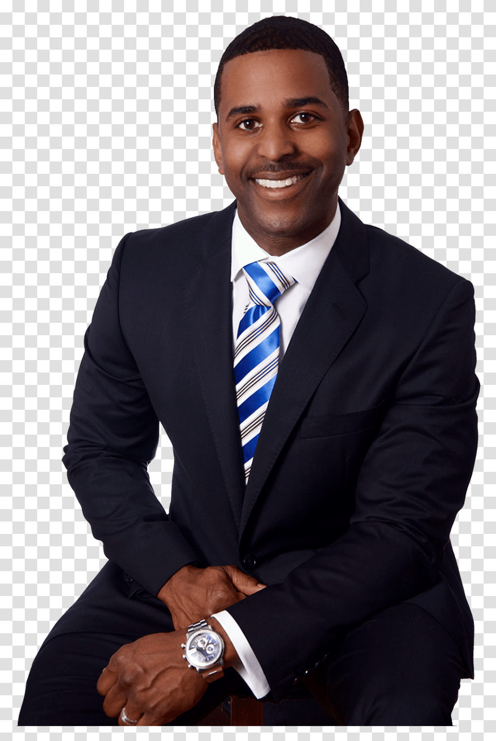 Black Man On Suit, Tie, Accessories, Overcoat Transparent Png