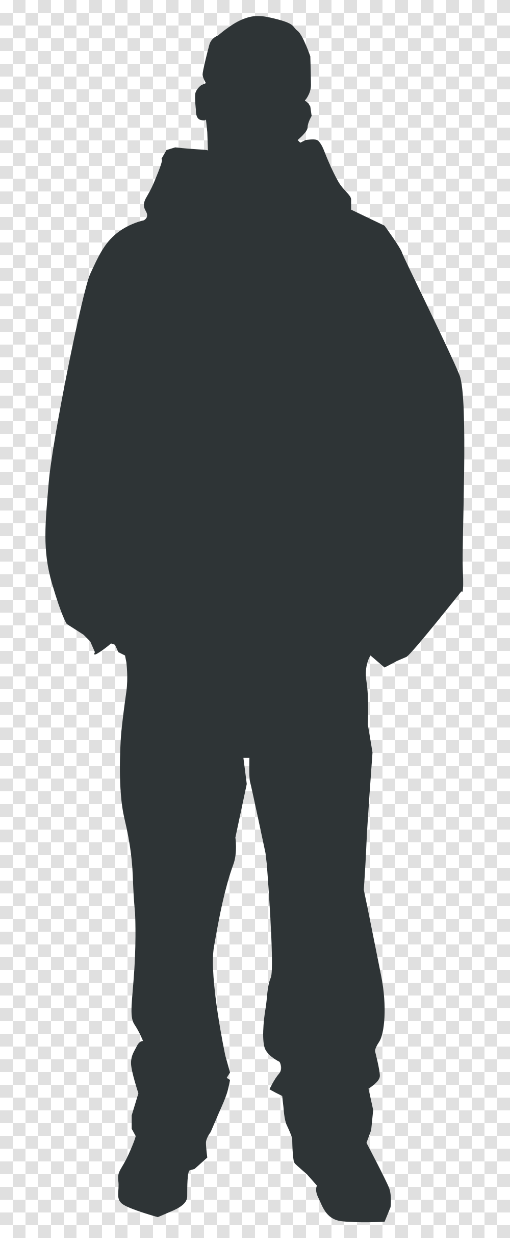 Black Man Person Outline, Silhouette, Human, Sleeve Transparent Png