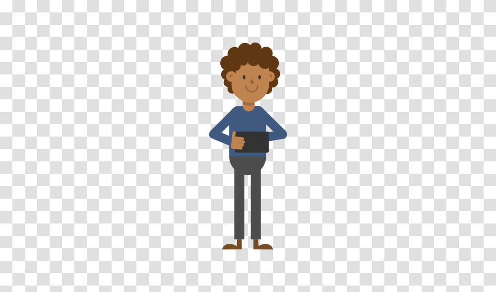 Black Man Playing With Tablet Cartoon Vector, Standing, Architecture, Building, Silhouette Transparent Png