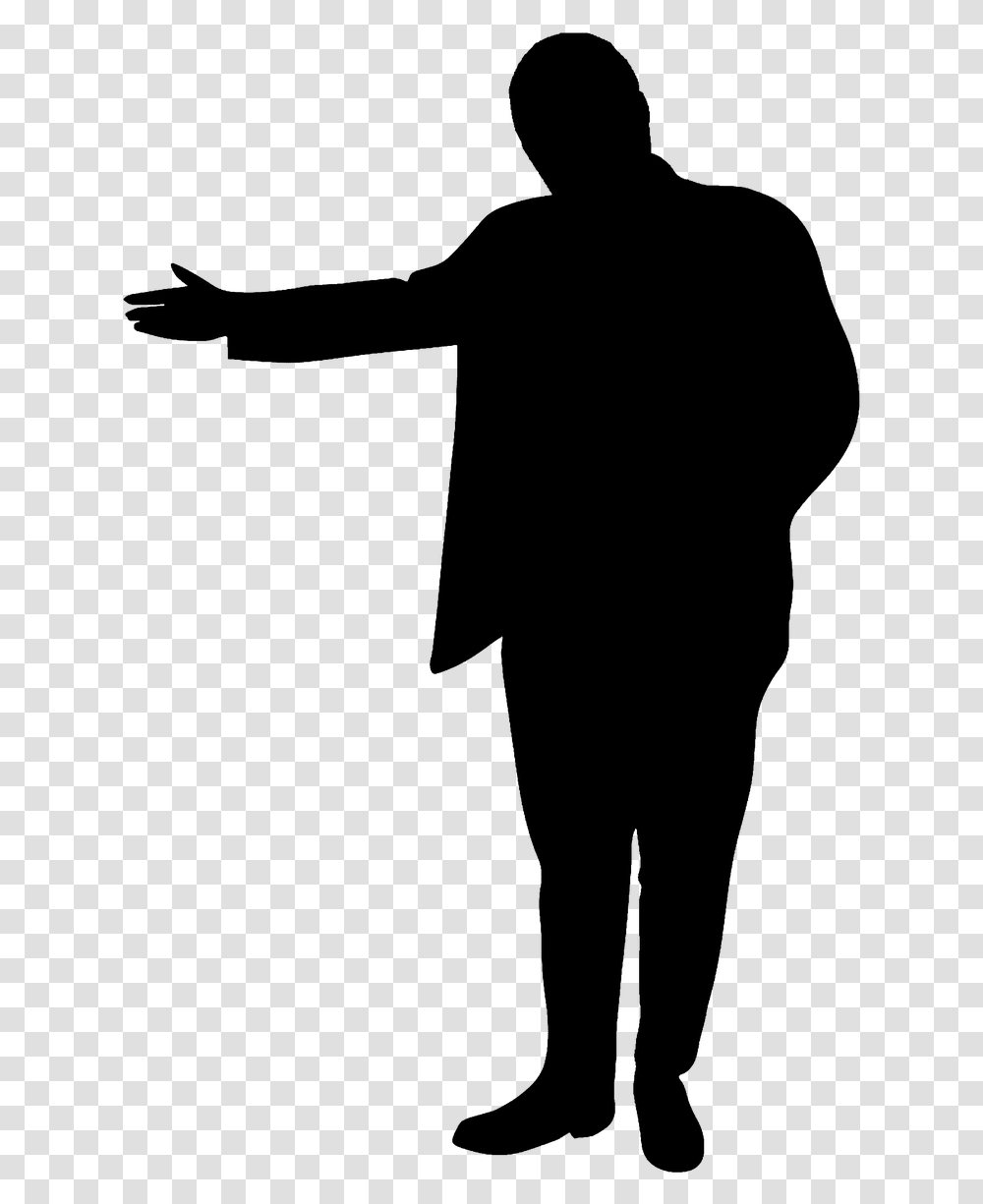 Black Man Standing Outline, Silhouette, Person, Outdoors, Photography Transparent Png