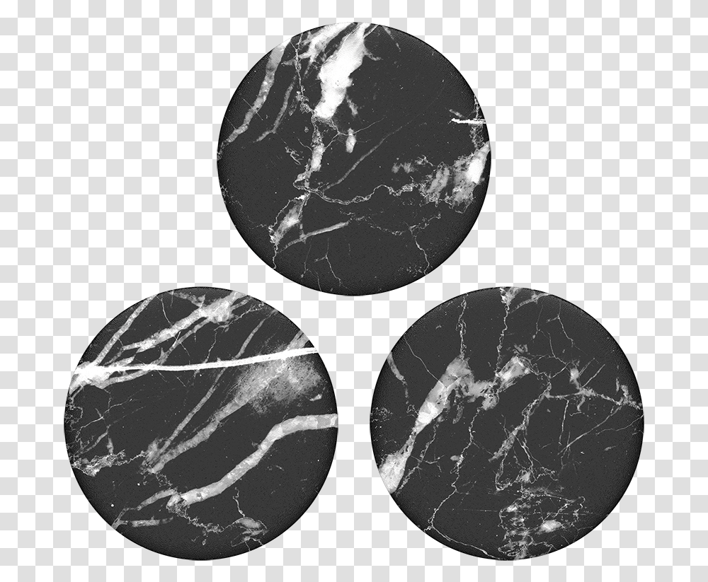 Black Marble Popsockets, Moon, Outer Space, Night, Astronomy Transparent Png