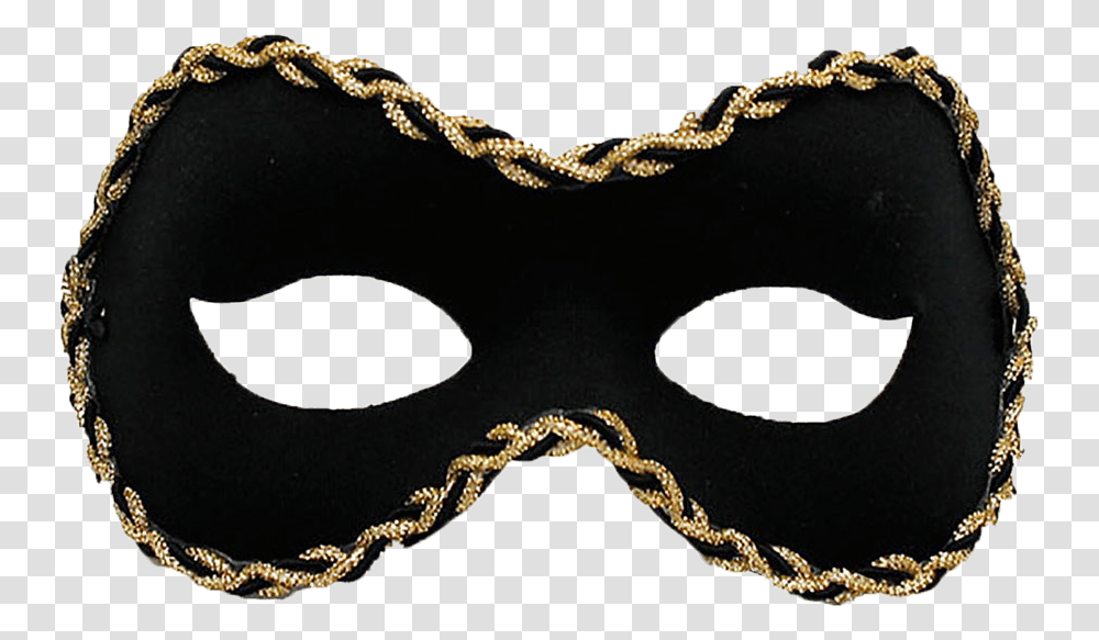 Black Masquerade Mask, Chain, Sunglasses, Accessories, Accessory Transparent Png