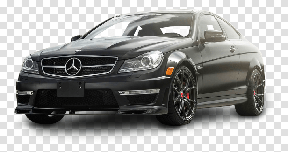 Black Mercedes Benz C63 Amg Car Mercedes C63 Amg, Vehicle, Transportation, Automobile, Sedan Transparent Png