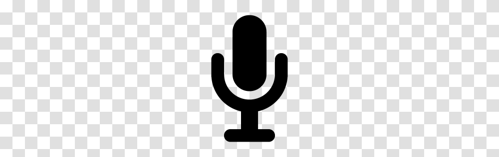 Black Microphone Icon, Gray, World Of Warcraft Transparent Png