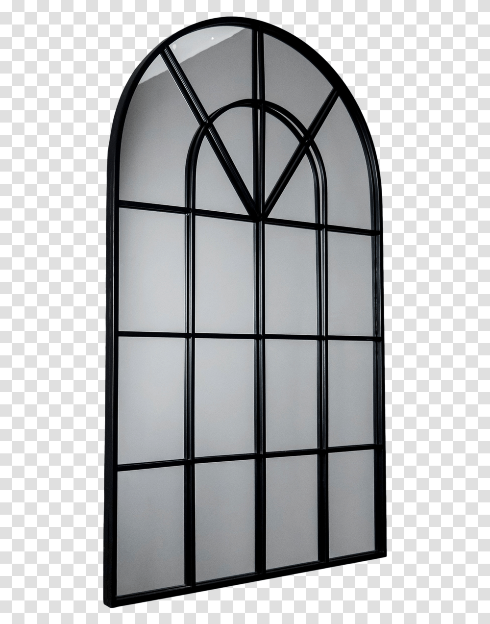 Black Mirror Window Arch, Architecture, Building, Skylight, Door Transparent Png