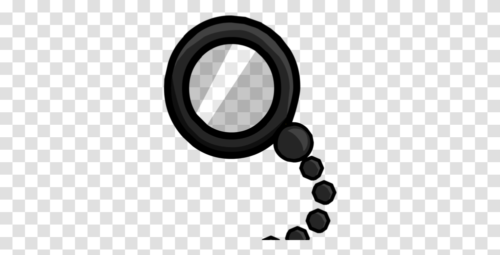 Black Monocle Club Penguin Rewritten Wiki Fandom Circle, Tape, Electronics, Hand, Gray Transparent Png