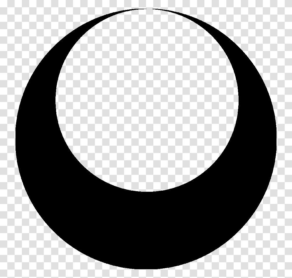 Black Moon And Image Circle, Label, Logo Transparent Png