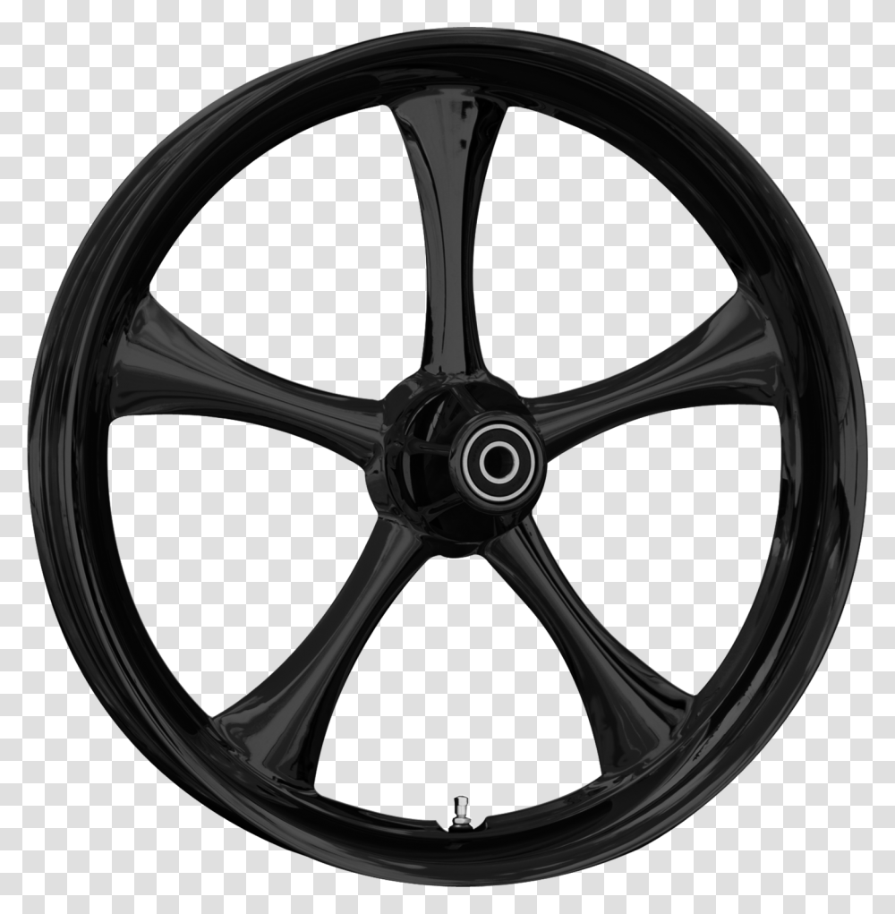 Black Motorcycle Wheels, Machine, Spoke, Tire, Alloy Wheel Transparent Png
