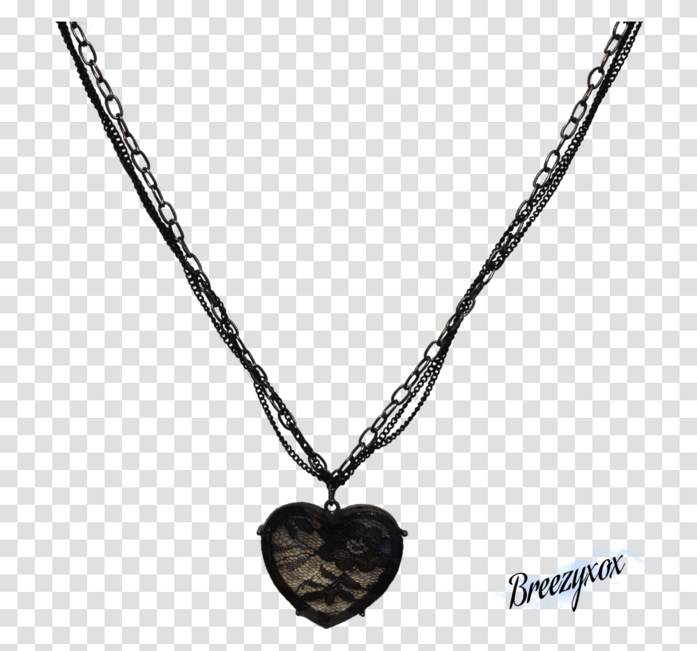 Black Necklace Clip Art Free Necklace Black Chain, Jewelry, Accessories, Accessory, Pendant Transparent Png