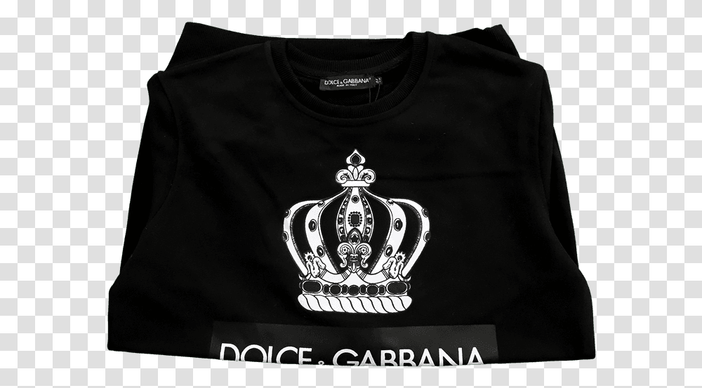 Black New Sweatshirt Dolce Gabbana Logo, Clothing, Apparel, Accessories, Accessory Transparent Png