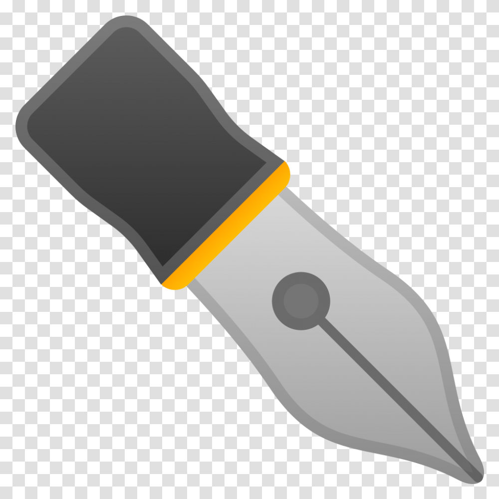 Black Nib Icon Pen Nib Icon, Shovel, Tool, Apparel Transparent Png