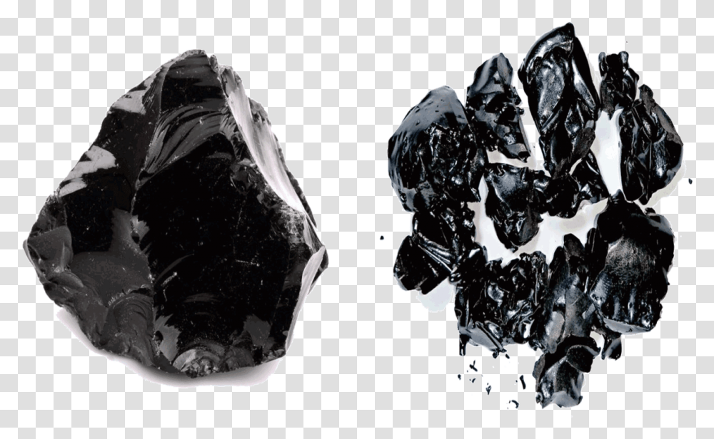 Black Obsidian Crystal, Mineral, Person, Human, Tar Transparent Png