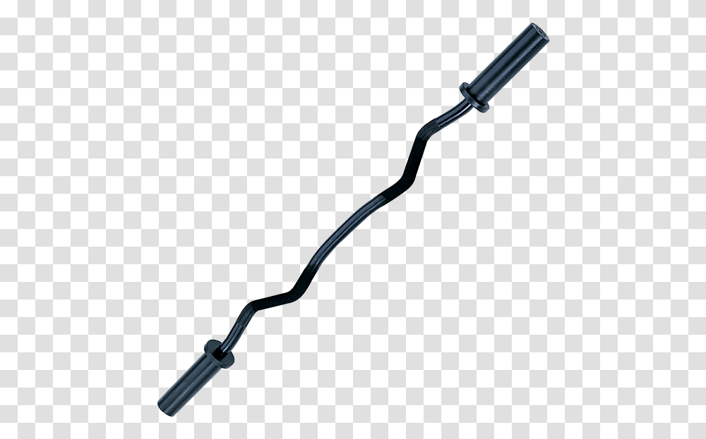 Black Olympic Curl Bar, Weapon, Weaponry, Blade, Tool Transparent Png