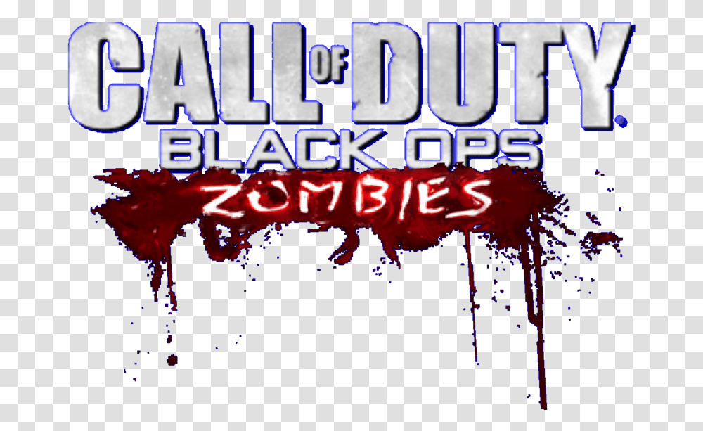 Black Ops 2 Zombies Logo Cod Black Ops Zombies Logo, Call Of Duty, Poster Transparent Png