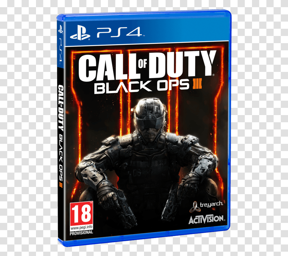 Black Ops 3 Ps4 Call Of Duty Black Ops 3, Helmet, Apparel, Person Transparent Png