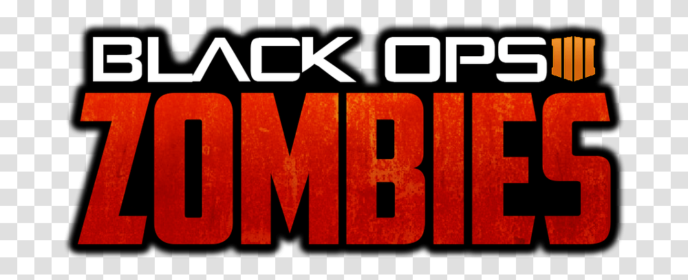 Black Ops 3 Zombies, Word, Number Transparent Png