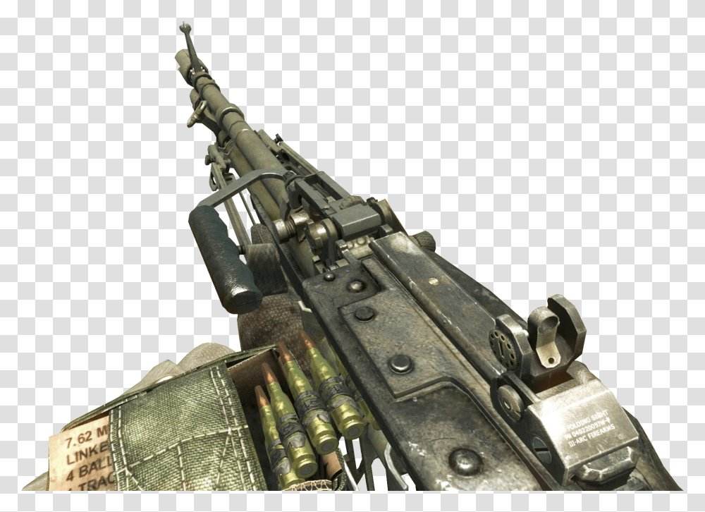 Black Ops 4 Light Machine Gun, Person, Human, Weapon, Weaponry Transparent Png