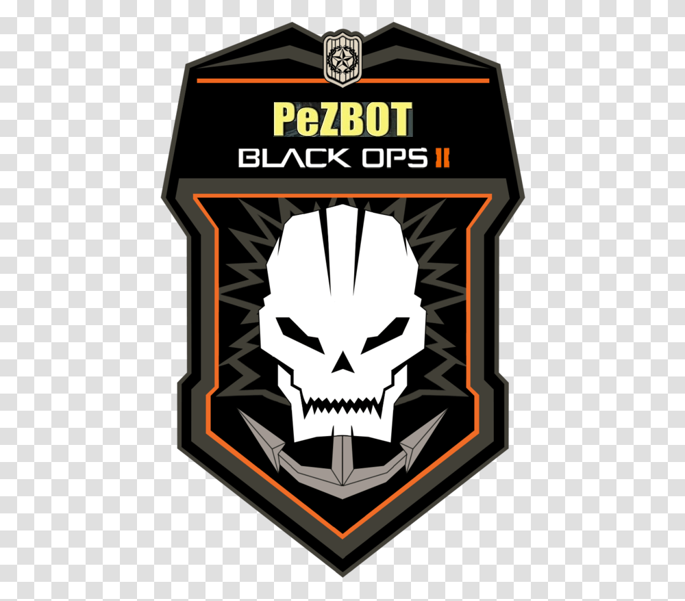Black Ops Ii Mod For Call Of Duty Call Of Duty Black Ops 2 Symbol, Poster, Advertisement, Emblem, Logo Transparent Png