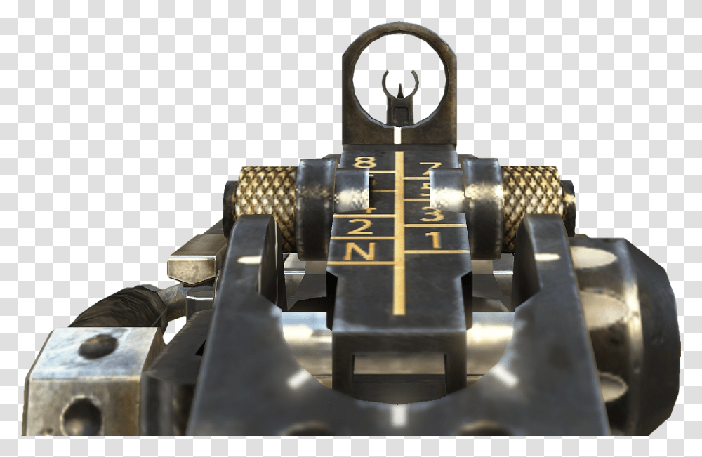 Black Ops Iron Sight, Machine, Lathe, Weapon, Weaponry Transparent Png