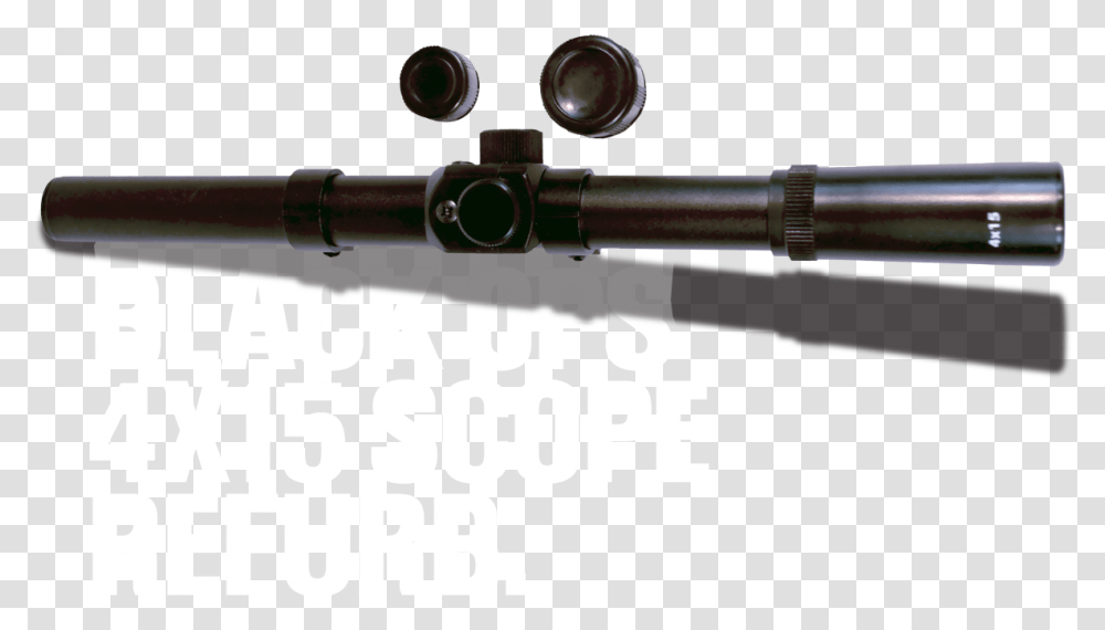 Black Ops Scope Sniper Rifle, Weapon, Weaponry, Gun, Soldier Transparent Png