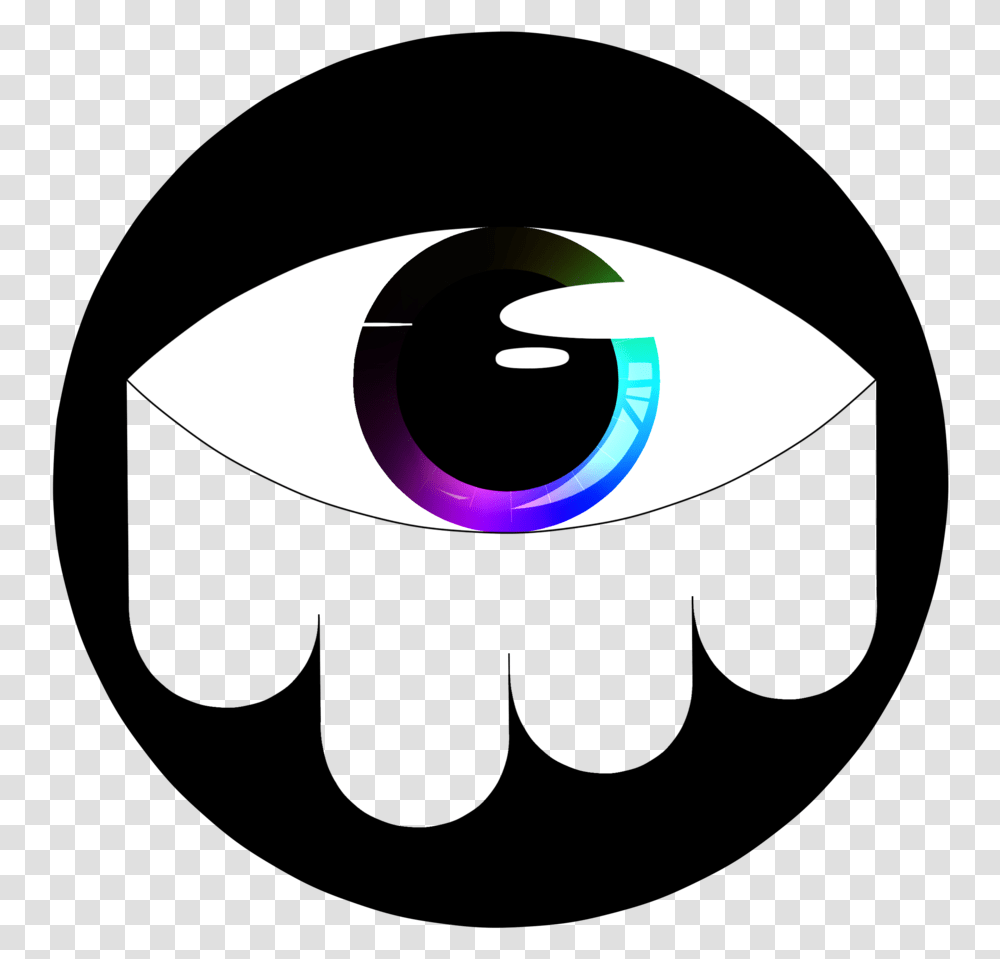 Black Out White Eye Drip Trazpsykmwblwnpng Circle, Logo, Symbol, Trademark, Badge Transparent Png