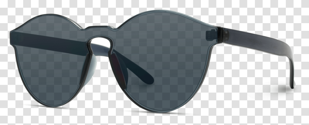 Black Oversized Round Sunglasses Reflection, Accessories, Accessory, Goggles, Land Transparent Png