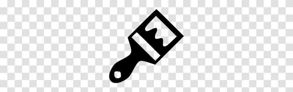 Black Paint Brush Icon, Gray, World Of Warcraft Transparent Png