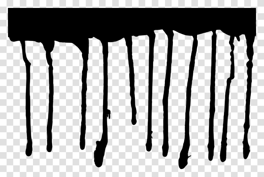 Black Paint Dripping, Gray, World Of Warcraft Transparent Png
