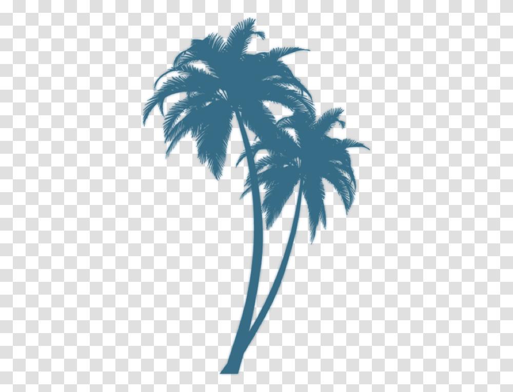 Black Palm Tree Design, Bird, Animal, Plant, Cross Transparent Png