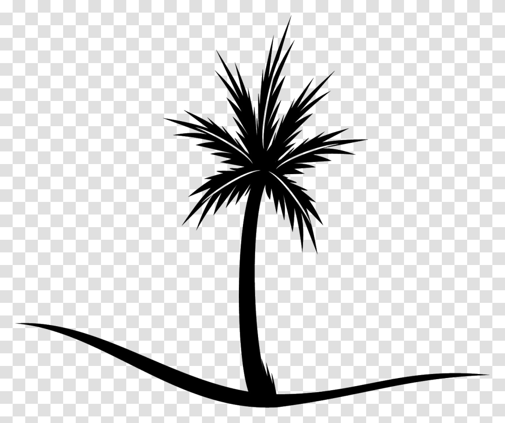 Black Palm Tree Palmyra Palm Clip Art, Plant, Arecaceae, Outdoors, Tropical Transparent Png