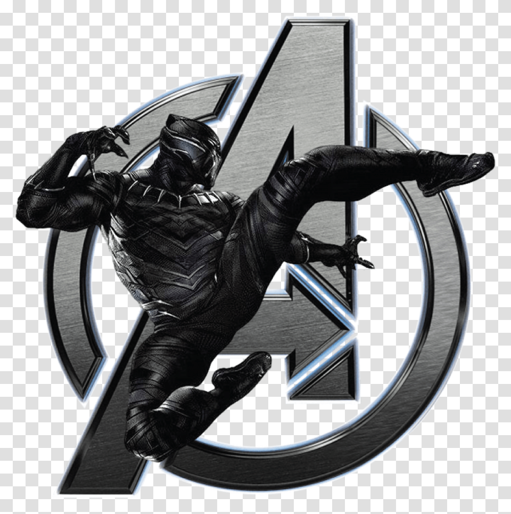 Black Panther Avenger Album On Imgur Captain America A Logo, Person, Human, Astronaut Transparent Png