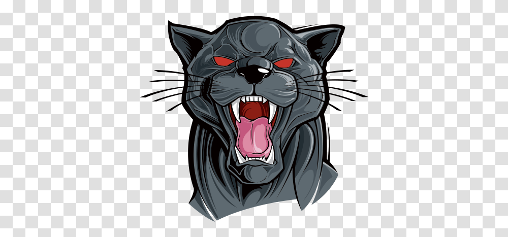 Black Panther Black Panther Animal Cartoon, Mammal, Pet, Mouth, Lip Transparent Png