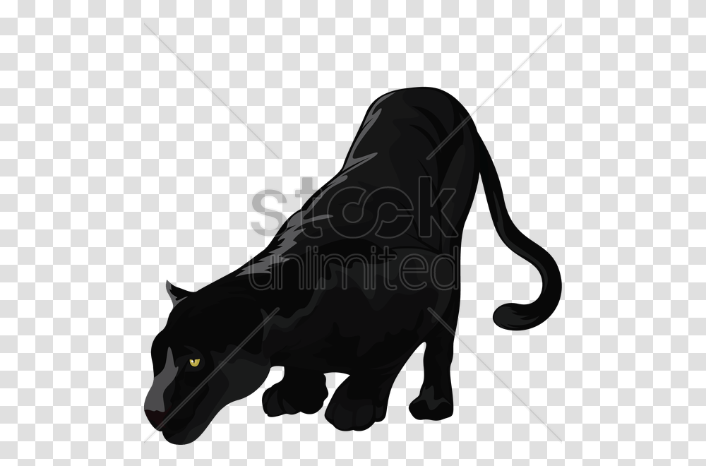 Black Panther Clipart Black Panther Black Cat Illustration, Arrow, Animal, Leisure Activities Transparent Png