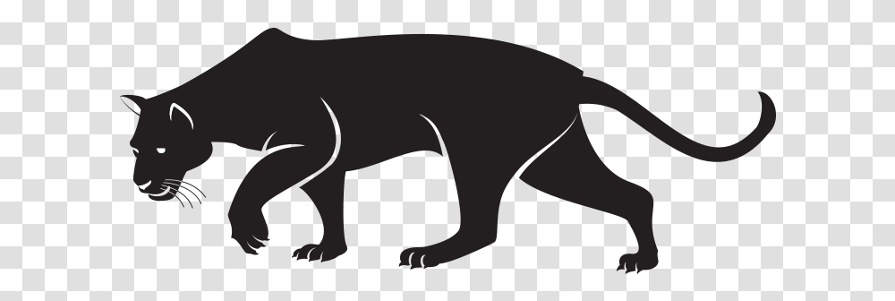 Black Panther Cougar Clip Art Panther, Animal, Mammal, Wildlife, Aardvark Transparent Png