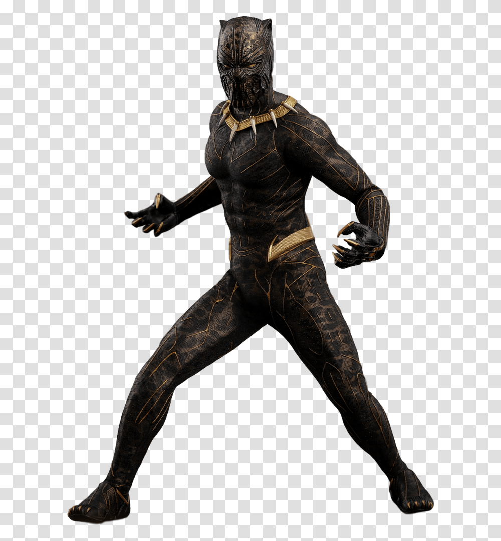 Black Panther Killmonger Download Black Panther Killmonger, Person, Bronze, Costume, Ninja Transparent Png